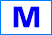 blaues M